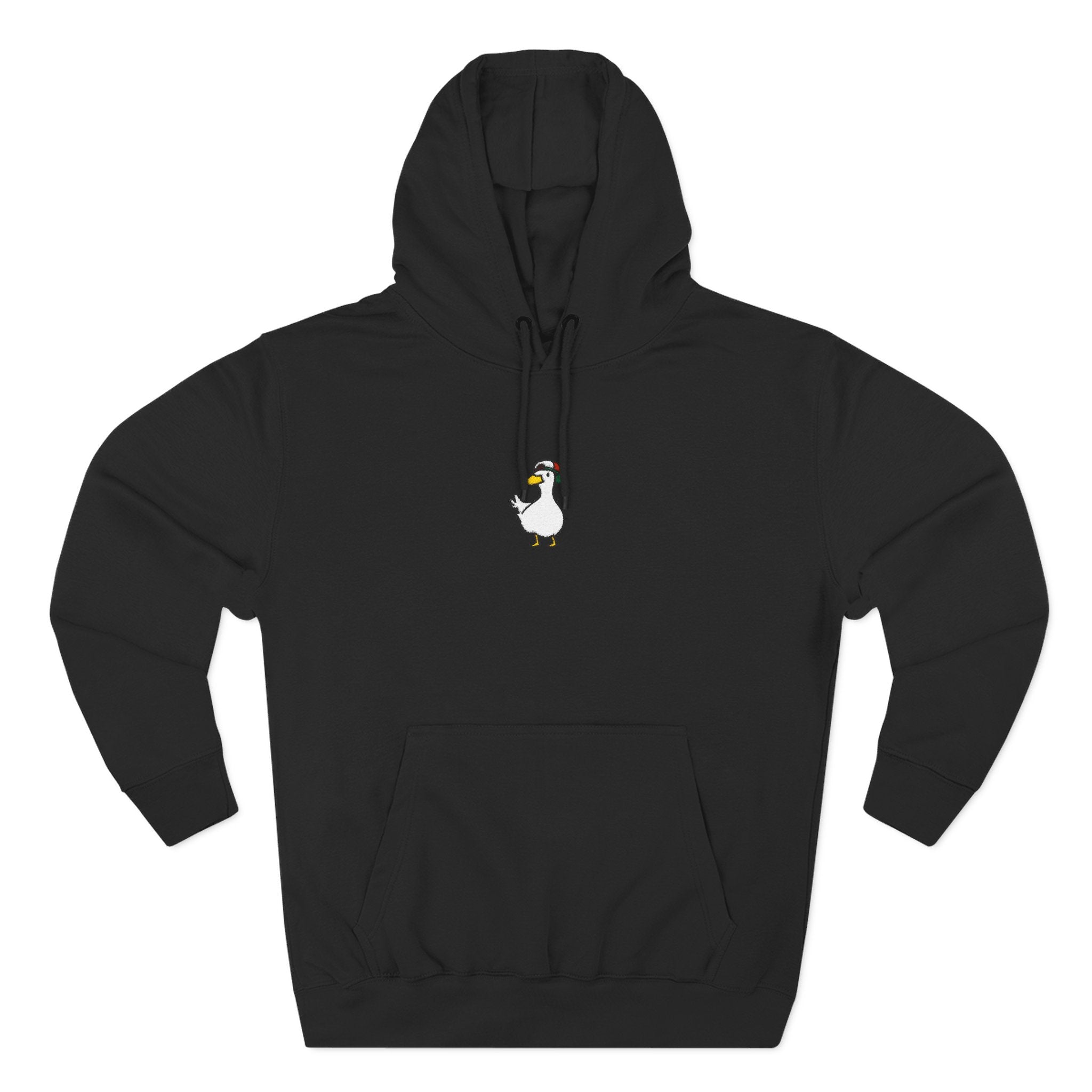 Embroidered Duck Hoodie