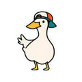 The Classic Duck Sticker